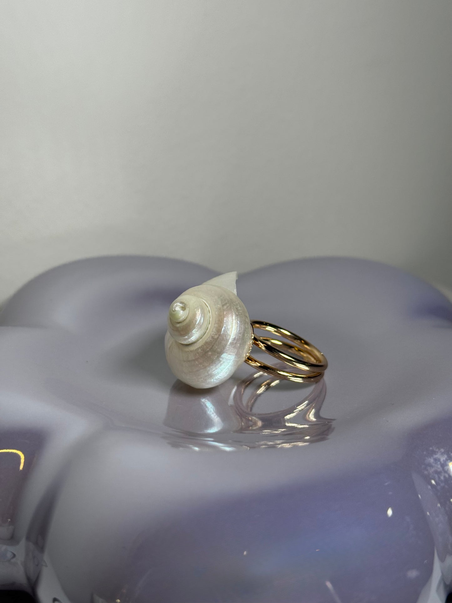 Snail Cloud Ring