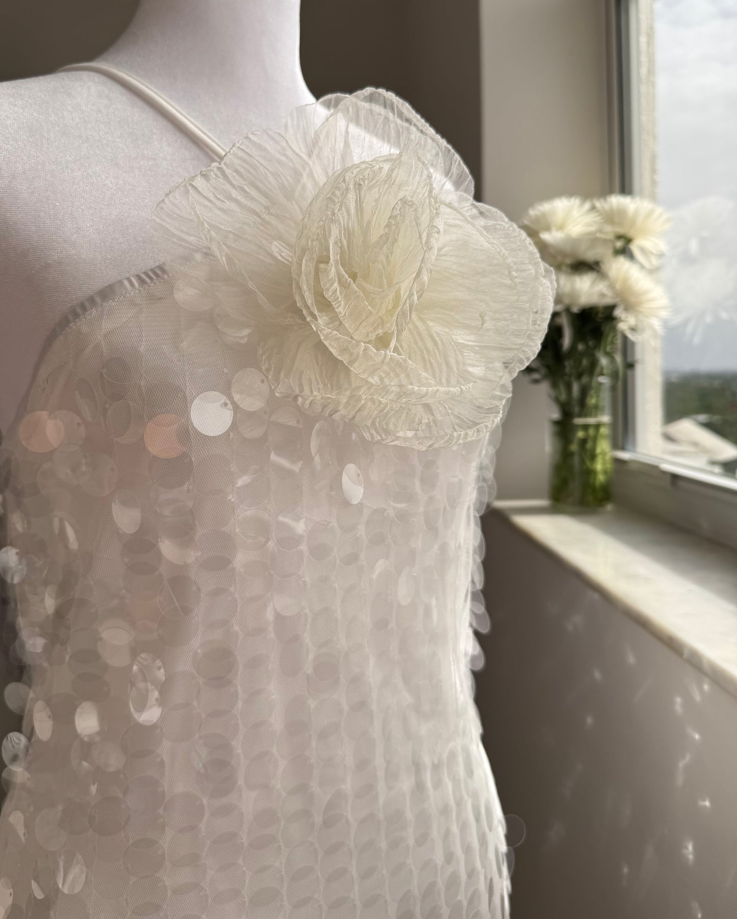 Diamond White Dress