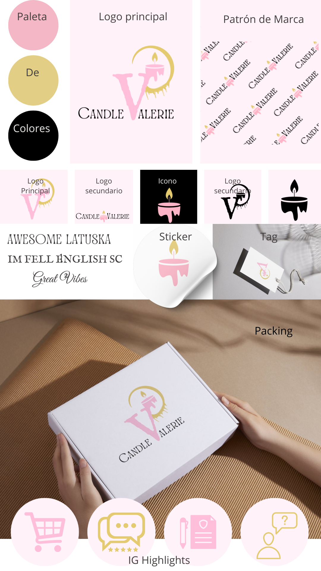 Proyecto de Marca: (BRANDBOARD, MOODBOARD, BRAND MANIFEST)