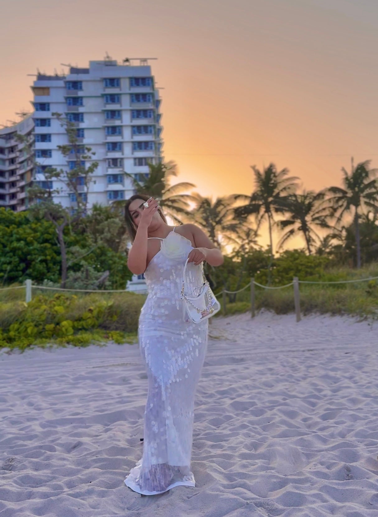 Diamond White Dress