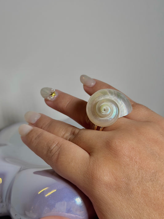 Snail Cloud Ring
