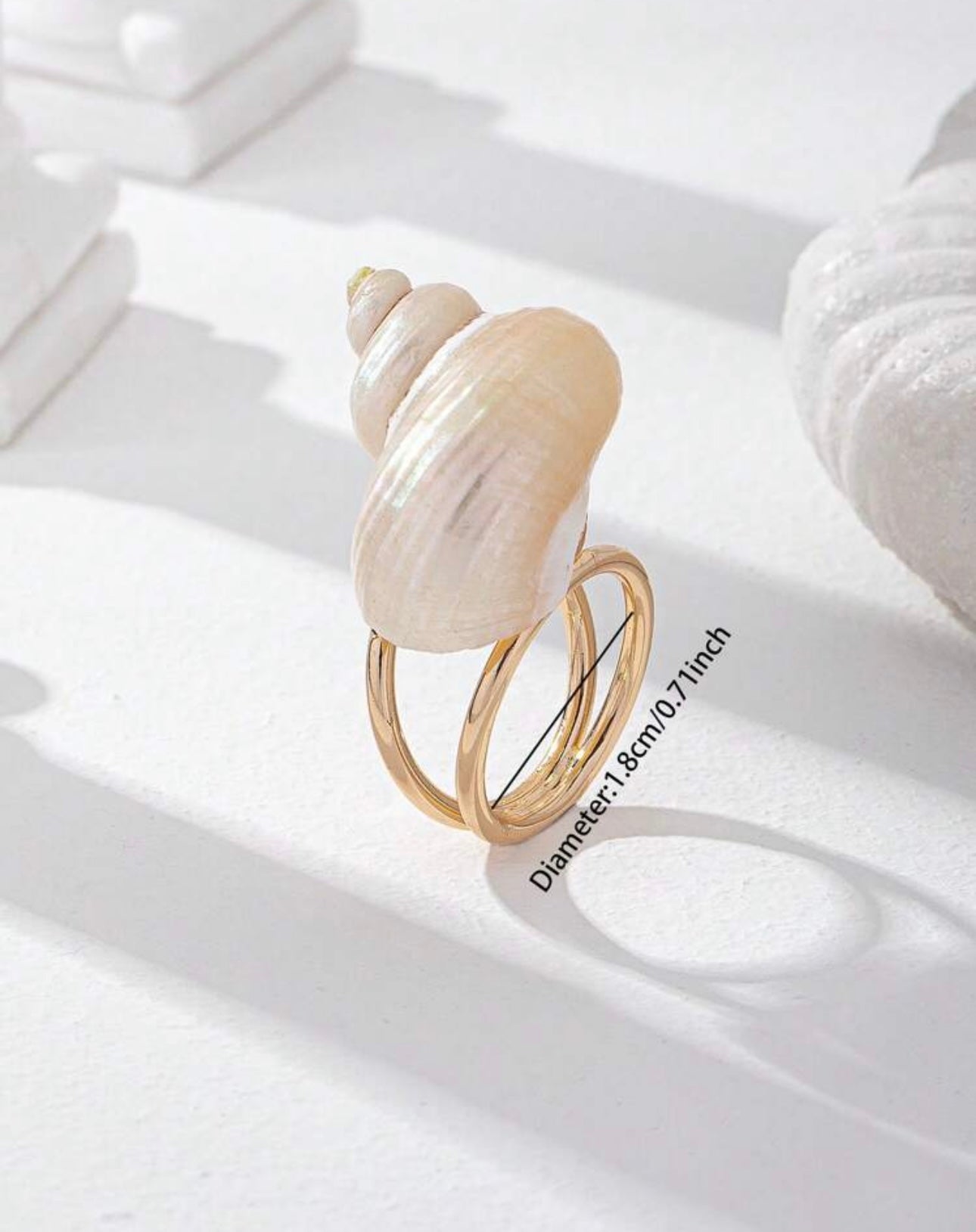 Snail Cloud Ring