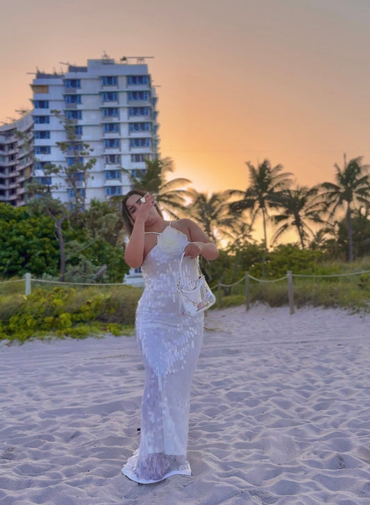 Diamond White Dress
